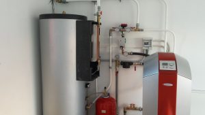 instalación de geotermia y agua caliente