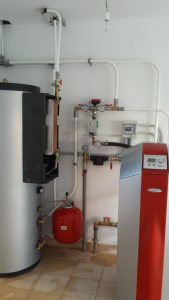 instalación de geotermia y agua caliente